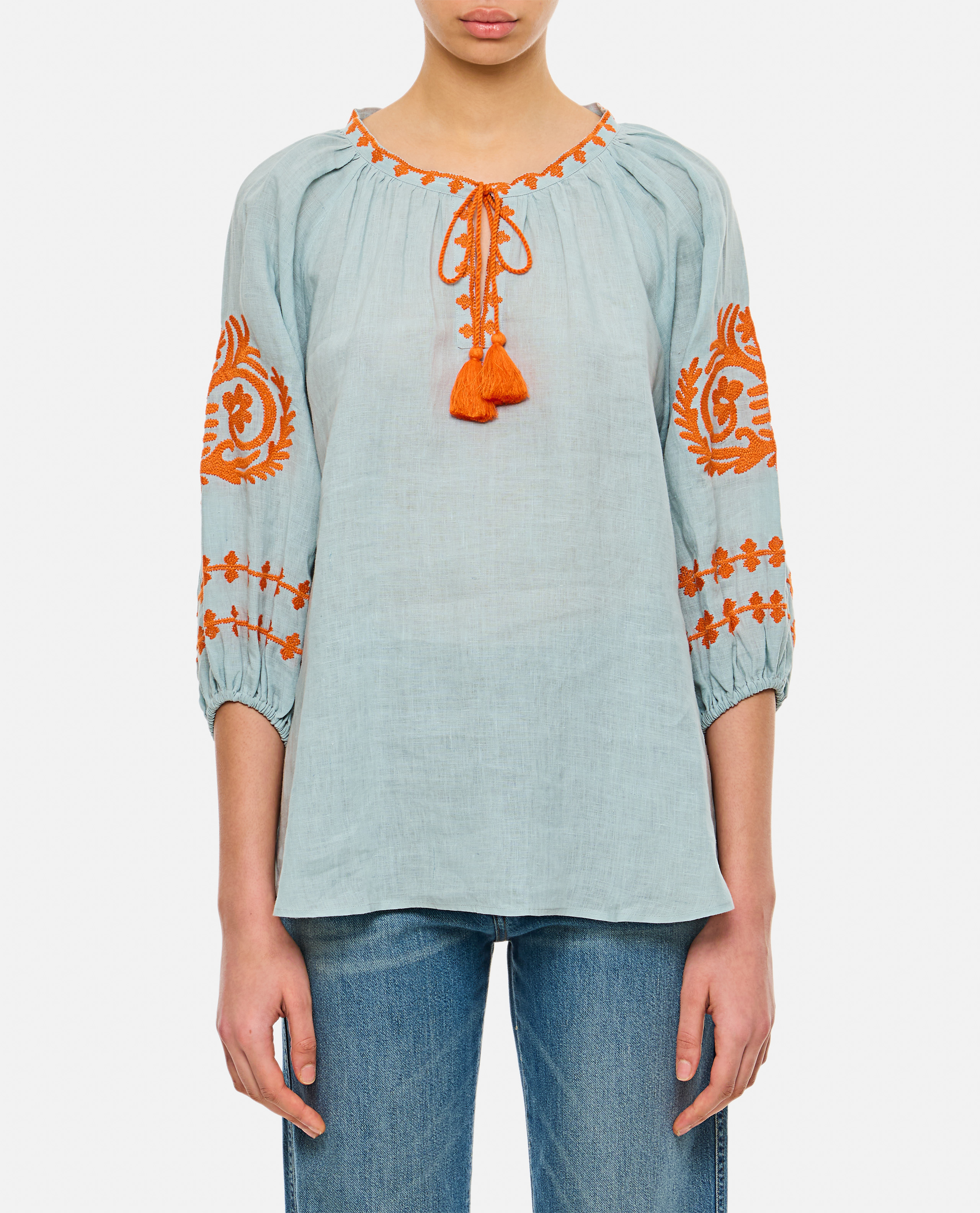 Benaras By Citrus S286BE24905BLUEORANGE 탑